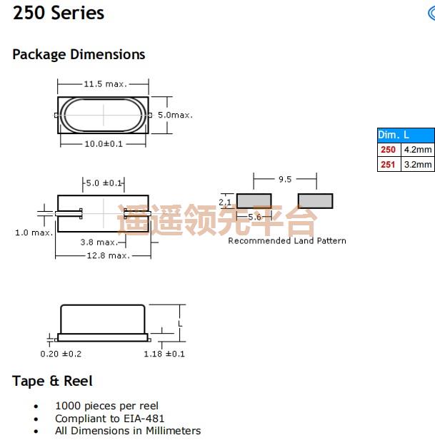 250-11.0592M-20-S-TR�㶫��,Oscilent��˹�����㶫��,250��Դ�㶫��